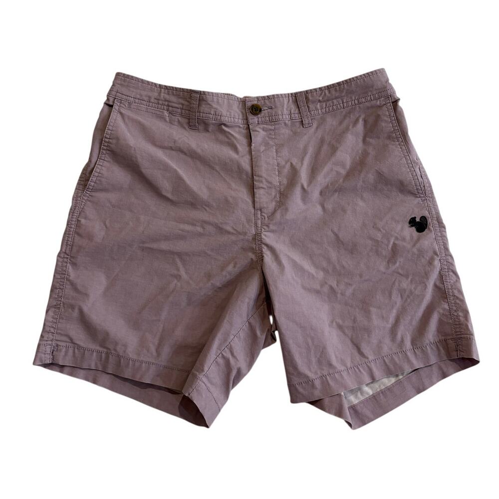 Party Pants Shorts Mens Medium Light Purple Stretchy Pockets Casual